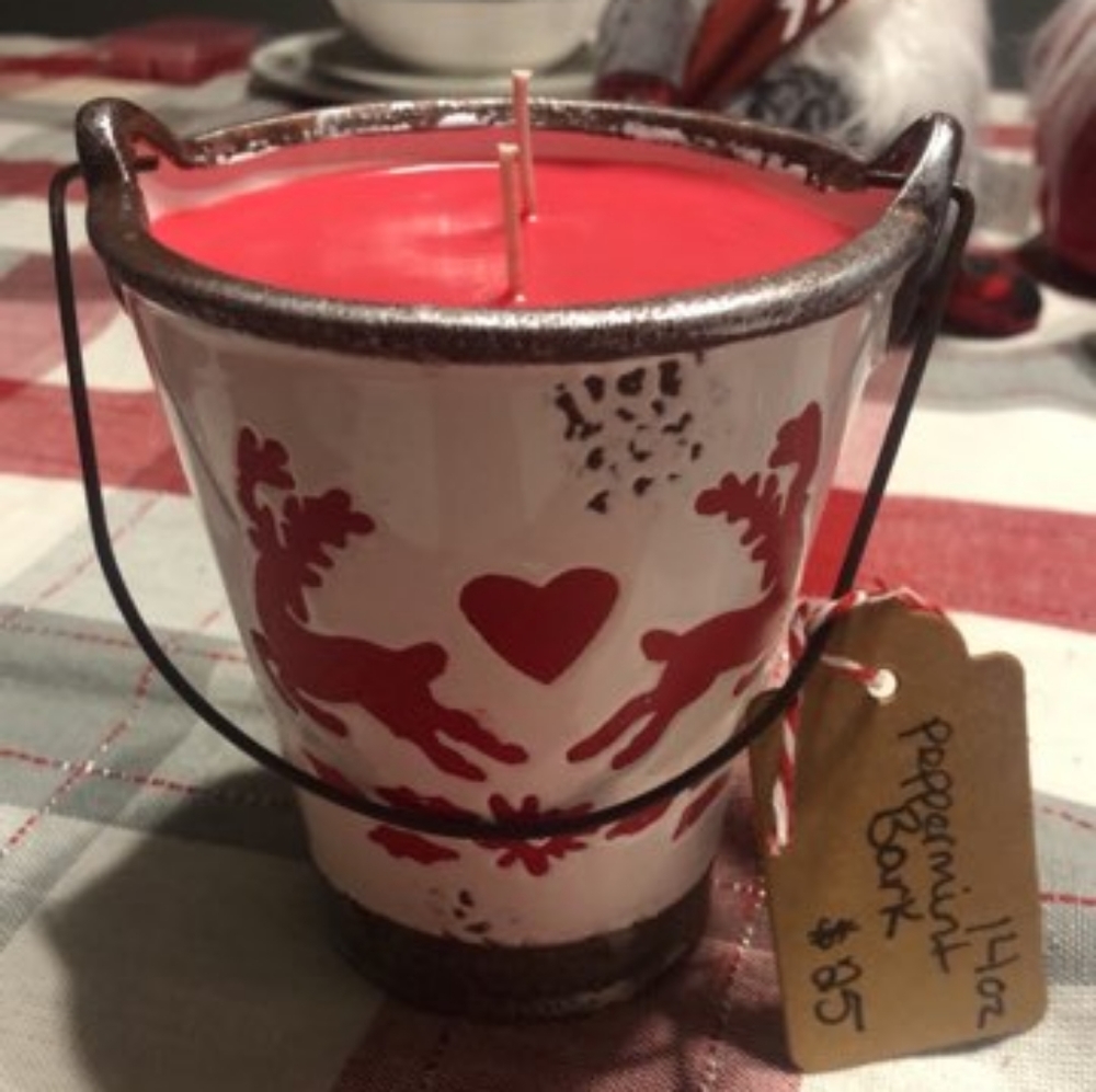 Homemade candles